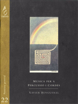 cover image of Música per a percussió i cordes